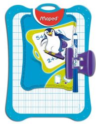 MAPED Fehértábla, kiegészítőkkel, MAPED, vegyes színek MAPED Fehértábla, kiegészítőkkel, MAPED, vegyes színek