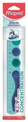 MAPED Vonalzó, műanyag, 20 cm, MAPED "Kidy Learn Concentration" MAPED Vonalzó, műanyag, 20 cm, MAPED "Kidy Learn Concentration"
