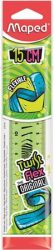MAPED Vonalzó, műanyag, törhetetlen, 15 cm, MAPED "Twist'n Flex" MAPED Vonalzó, műanyag, törhetetlen, 15 cm, MAPED "Twist'n Flex"