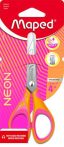   MAPED Olló, iskolai, 13 cm, MAPED "Soft Neon", vegyes színek