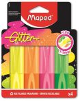 MAPED Szövegkiemelő készlet, 1-5 mm, MAPED "Glitter Fluo Peps", vegyes fluoreszkáló színek MAPED Szövegkiemelő készlet, 1-5 mm, MAPED "Glitter Fluo Peps", vegyes fluoreszkáló színek