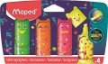   MAPED Szövegkiemelő készlet, 1-5 mm, MAPED "Pixel Party Mini", 4 különböző szín