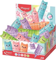 MAPED Szövegkiemelő display, 1-5 mm, MAPED "Mini Pastel", 5 különböző pasztell szín MAPED Szövegkiemelő display, 1-5 mm, MAPED "Mini Pastel", 5 különböző pasztell szín