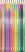 MAPED Színes ceruza készlet, háromszögletű, MAPED "Nightfall", 12 különböző szín