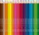 MAPED Színes ceruza készlet, háromszögletű, MAPED "Color'Peps Star", 72 különböző szín