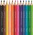 MAPED Színes ceruza készlet, háromszögletű, MAPED "Color'Peps Star Mini", 12 különböző szín