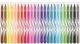 MAPED Filctoll készlet, 2,8 mm, kimosható, MAPED "Color'Peps Jungle", 24 különböző szín