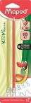 MAPED Írástanuló grafitceruza radírral, HB, háromszögletű, MAPED "Kidy Learn", 2 darab MAPED Írástanuló grafitceruza radírral, HB, háromszögletű, MAPED "Kidy Learn", 2 darab