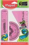 MAPED Vonalzókészlet, műanyag, törhetetlen, 3 darabos, MAPED "Twist'n Flex" MAPED Vonalzókészlet, műanyag, törhetetlen, 3 darabos, MAPED "Twist'n Flex"