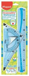 MAPED Vonalzókészlet, műanyag, hajlítható, 3 darabos, MAPED "Flex" MAPED Vonalzókészlet, műanyag, hajlítható, 3 darabos, MAPED "Flex"