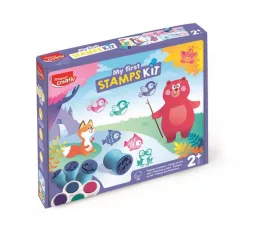 MAPED CREATIV Nyomdázó készlet, állatok, MAPED CREATIV "Early Age My First Stamps Kit"