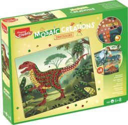 MAPED CREATIV Mozaikos képkészítő, dinoszaurusz, MAPED CREATIV "Mosaic Creations"