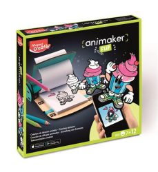 MAPED CREATIV Animációkészítő készlet applikációval, Pop mini, MAPED CREATIV "Animaker Flip" MAPED CREATIV Animációkészítő készlet applikációval, Pop mini, MAPED CREATIV "Animaker Flip"