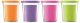 MAPED CREATIV Gyurma készlet, 4x114 g, MAPED CREATIV "Pat Dough Fancy", vegyes színek