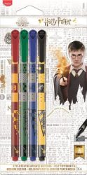 MAPED HP Filctoll készlet, MAPED "Harry Potter Teens", 4 különböző szín MAPED HP Filctoll készlet, MAPED "Harry Potter Teens", 4 különböző szín