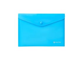 PANTA PLAST Irattartó tasak, A5, PP, patentos, PANTA PLAST, neon kék PANTA PLAST Irattartó tasak, A5, PP, patentos, PANTA PLAST, neon kék