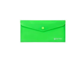 PANTA PLAST Irattartó tasak, DL, PP, patentos, PANTA PLAST, neon zöld PANTA PLAST Irattartó tasak, DL, PP, patentos, PANTA PLAST, neon zöld