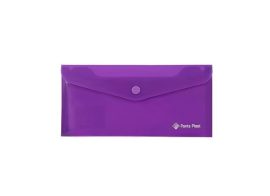 PANTA PLAST Irattartó tasak, DL, PP, patentos, PANTA PLAST, neon lila PANTA PLAST Irattartó tasak, DL, PP, patentos, PANTA PLAST, neon lila