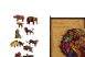 PANTA PLAST Puzzle, fa, A4, 90 darabos, PANTA PLAST "Mosaic Lion"