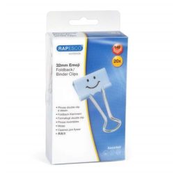 RAPESCO Bindercsipesz, 32 mm, "Fun", RAPESCO, világoskék RAPESCO Bindercsipesz, 32 mm, "Fun", RAPESCO, világoskék