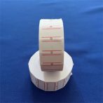 . Árazószalag, 21x12 mm, "Motex", csíkos . Árazószalag, 21x12 mm, "Motex", csíkos