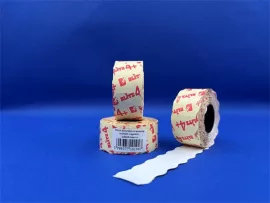 BLITZ Árazószalag, erősített, 26x16 mm, BLITZ, fehér