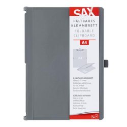 SAX Felírótábla, A4, összehajtható, SAX, szürke