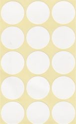 . Etikett, köralakú, 25 mm átmérő, 60 etikett/csomag . Etikett, köralakú, 25 mm átmérő, 60 etikett/csomag
