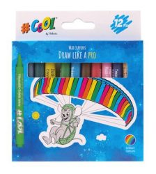 COOL BY VICTORIA Zsírkréta, kerek, COOL BY VICTORIA, 12 különböző szín COOL BY VICTORIA Zsírkréta, kerek, COOL BY VICTORIA, 12 különböző szín