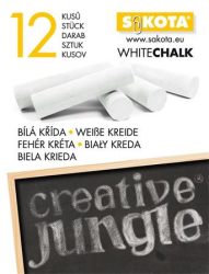 . Táblakréta, kerek, SAKOTA, fehér . Táblakréta, kerek, SAKOTA, fehér