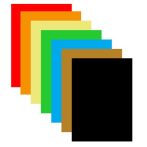 . Színes papír, A4, 80 g, 6x15+10 lap, vegyes színek . Színes papír, A4, 80 g, 6x15+10 lap, vegyes színek