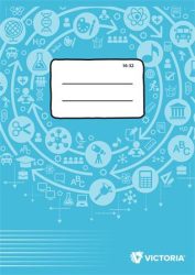 VICTORIA PAPER Füzet, tűzött, A5, vonalas, 32 lap, 2. osztály, VICTORIA PAPER Circle "16-32" VICTORIA PAPER Füzet, tűzött, A5, vonalas, 32 lap, 2. osztály, VICTORIA PAPER Circle "16-32"