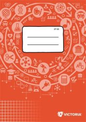 VICTORIA PAPER Füzet, tűzött, A5, kockás, 32 lap, VICTORIA PAPER Circle "27-32" VICTORIA PAPER Füzet, tűzött, A5, kockás, 32 lap, VICTORIA PAPER Circle "27-32"