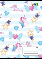 COOL BY VICTORIA Füzet, tűzött, A5, vonalas, 32 lap, 1. osztály, COOL BY VICTORIA, "Princess", "14-32" COOL BY VICTORIA Füzet, tűzött, A5, vonalas, 32 lap, 1. osztály, COOL BY VICTORIA, "Princess", "14-32"