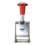 TRODAT Sorszámbélyegző, automata, fém, 6 karakter, TRODAT TRODAT Sorszámbélyegző, automata, fém, 6 karakter, TRODAT