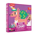 TRODAT Kreatív foglalkoztató füzet, bélyegzős, TRODAT "Creativ Pixelstamp", fantázia TRODAT Kreatív foglalkoztató füzet, bélyegzős, TRODAT "Creativ Pixelstamp", fantázia