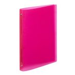 VIQUEL Gyűrűs könyv, 4 gyűrű, 25 mm, A4, PP, VIQUEL "Propyglass", málnapiros VIQUEL Gyűrűs könyv, 4 gyűrű, 25 mm, A4, PP, VIQUEL "Propyglass", málnapiros