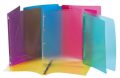   VIQUEL Gyűrűs könyv, 4 gyűrű, 25 mm, A4, PP, VIQUEL "Propyglass", vegyes szín