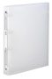   VIQUEL Gyűrűs könyv, 4 gyűrű, 40 mm, A4, maxi, PP, cserélhető címke, VIQUEL "Propyglass", víztiszta