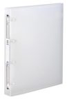   VIQUEL Gyűrűs könyv, 4 gyűrű, 40 mm, A4, maxi, PP, cserélhető címke, VIQUEL "Propyglass", víztiszta