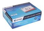 VICTORIA OFFICE Azonosítókártya tartó, 105x65 mm, hajlékony, fekvő, VICTORIA OFFICE VICTORIA OFFICE Azonosítókártya tartó, 105x65 mm, hajlékony, fekvő, VICTORIA OFFICE