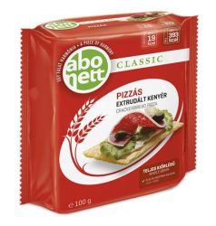 ABONETT Extrudált kenyér, ABONETT, 100 g, pizzás ABONETT Extrudált kenyér, ABONETT, 100 g, pizzás