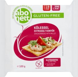 ABONETT Extrudált kenyér, ABONETT, 100 g, köleses, gluténmentes ABONETT Extrudált kenyér, ABONETT, 100 g, köleses, gluténmentes