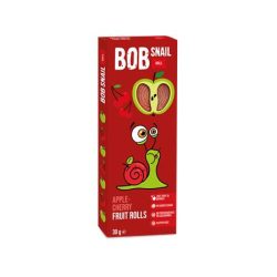 BOB SNAIL Gyümölcstekercs, 30 g, BOB SNAIL, alma-meggy BOB SNAIL Gyümölcstekercs, 30 g, BOB SNAIL, alma-meggy