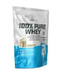 BIOTECH USA Tejsavó fehérjepor, 400g, BIOTECH USA "100% Pure Whey", bourbon vanília