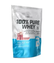 BIOTECH USA Tejsavó fehérjepor, 400g, BIOTECH USA "100% Pure Whey", eper