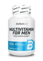 BIOTECH USA Multivitamin, 60 tabletta, férfiaknak, BIOTECH USA BIOTECH USA Multivitamin, 60 tabletta, férfiaknak, BIOTECH USA