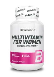 BIOTECH USA Multivitamin, 60 tabletta, nőknek, BIOTECH USA BIOTECH USA Multivitamin, 60 tabletta, nőknek, BIOTECH USA