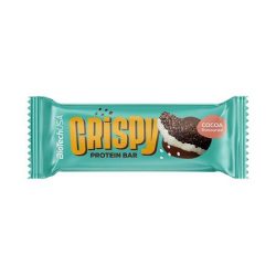 BIOTECH USA Fehérjeszelet, gluténmentes, 40g, BIOTECH USA, "Crispy" kakaó BIOTECH USA Fehérjeszelet, gluténmentes, 40g, BIOTECH USA, "Crispy" kakaó
