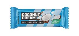 BIOTECH USA Fehérjeszelet, gluténmentes, 50g, BIOTECH USA "Protein Dessert Bar", Coconut Dream BIOTECH USA Fehérjeszelet, gluténmentes, 50g, BIOTECH USA "Protein Dessert Bar", Coconut Dream